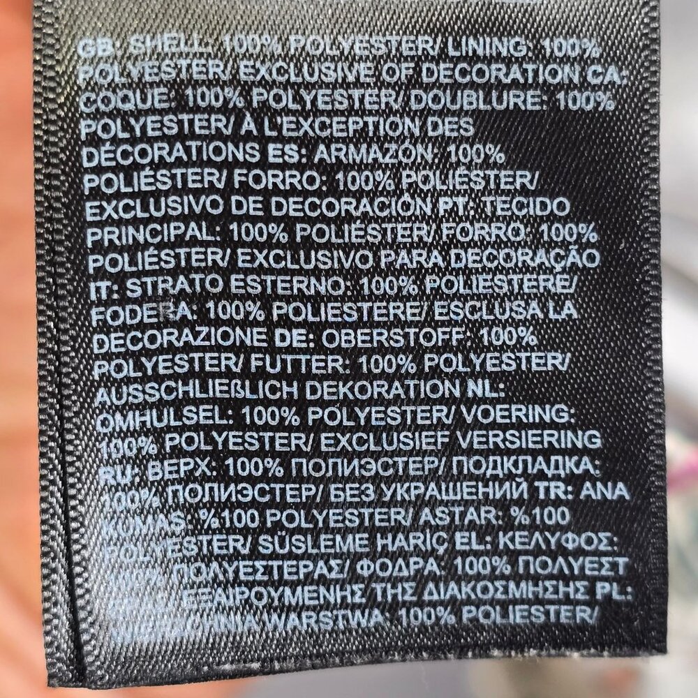 The North Face Girls Cactus Print Shorts XL 18 Flash Dry - Picture 3 of 4